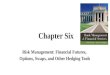 Chapter Six Risk Management: Financial Futures, Options, Swaps, and Other Hedging Tools