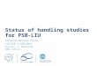 Status of handling studies for PSB-LIU Caterina Bertone EN-HE LIU-PSB 17/09/2015 Courtesy: A. Newborough EDMS 1543164