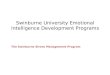 Swinburne University Emotional Intelligence Development Programs The Swinburne Stress Management Program