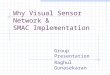 Why Visual Sensor Network & SMAC Implementation Group Presentation Raghul Gunasekaran