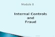 Internal Controls and Fraud Convery 20131. Describe an Internal Controls System and its elements Identify specific Internal Control issues in a NPO Consider