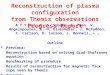 A T Y Lui, D. G. Sibeck, T. Phan, V. Angelopoulos, K.-H. Glassmeier, J. McFadden, C. Carlson, D. Larson, J. Bonnell, + … Outline  Previous: Reconstruction