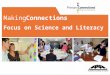 111 MakingConnections Focus on Science and Literacy