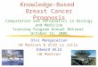 Knowledge-Based Breast Cancer Prognosis Olvi Mangasarian UW Madison & UCSD La Jolla Edward Wild UW Madison Computation and Informatics in Biology and Medicine