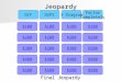 Jeopardy $100 GCFD2PSX Diagram Factor Completely $200 $300 $400 $500 $400 $300 $200 $100 $500 $400 $300 $200 $100 $500 $400 $300 $200 $100 Final Jeopardy
