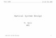 PACS IBDR 27/28 Feb 2002 Optical System Design1 N. Geis MPE
