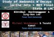 Sung-Won Lee 1 Study of Hadronic W Decays in the Jets + MET Final State @ LHC Kittikul Kovitanggoon * & Sung-Won Lee Texas Tech University Michael Weinberger