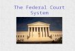 The Federal Court System. Background Information Article III, Section 1 : “The Judicial Power of the U.S. shall be vested in one Supreme Court and in