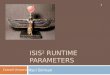 ISIS 2 RUNTIME PARAMETERS Ken Birman 1 Cornell University