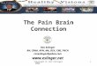 Copyright M. Ron Eslinger 20081 The Pain Brain Connection Ron Eslinger RN, CRNA, APN, MA, BCH, CMI, FNCH roneslinger@yahoo.com
