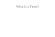 What is a Team?. Purpose The purpose of this document is to describe a team, any team