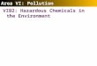 ` Area VI: Pollution VIB2: Hazardous Chemicals in the Environment