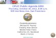CPUC Public Agenda 3283 Thursday, October 20, 2011, 9:00 a.m. 505 Van Ness Ave, San Francisco Commissioners: Michael R. Peevey Timothy Alan Simon Michel