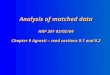 Analysis of matched data HRP 261 02/02/04 Chapter 9 Agresti – read sections 9.1 and 9.2