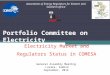 Association of Energy Regulators for Eastern and Southern Africa EgyptEra Electricity Market and Regulators Status in COMESA General Assembly Meeting Lusaka,