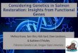 Considering Genetics in Salmon Restoration: Insights from Functional Genes Melissa Evans, Sam Shry, Nick Sard, Dave Jacobson, & Kathleen O’Malley Fisheries