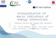 Interpretation of macro indicators of energy intensities Bruno Lapillonne, Vice President, Enerdata Reunión Técnica de Trabajo del Proyecto BIEE 24 – 26