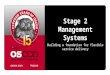 Stage 2 Management Systems Building a foundation for flexible service delivery