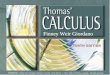 Chapter 1. Finney Weir Giordano, Thomas’ Calculus, Tenth Edition © 2001. Addison Wesley Longman All rights reserved. Chapter 1, Slide 1 Finney Weir Giordano