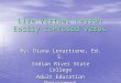 Live Virtual Lesson Easily confused verbs By: Diana Lenartiene, Ed. S. Indian River State College Adult Education Department
