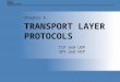 11 TRANSPORT LAYER PROTOCOLS Chapter 6 TCP and UDP SPX and NCP