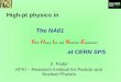 At CERN SPS Z. Fodor KFKI – Research Institute for Particle and Nuclear Physics S PS H eavy I on and N eutrino E xperiment The NA61 High-pt physics in