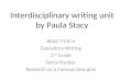 Interdisciplinary writing unit by Paula Stacy READ 7140 A Expository Writing 2 nd Grade Social Studies Research on a Famous Georgian