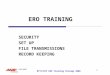 1 NTTC/NTC ERO Training Chicago 2008 ERO TRAINING SECURITY SET UP FILE TRANSMISSIONS RECORD KEEPING