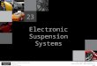 Electronic Suspension Systems 23 © 2013 Pearson Higher Education, Inc. Pearson Prentice Hall - Upper Saddle River, NJ 07458 Advanced Automotive Electricity