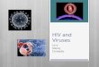HIV and Viruses Lucy Stacey Christella. Viruses  Obligate parasites of living cells  Can’t replicate without living host cell  Due to RNApol, ribosomes,
