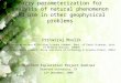 Fuzzy parameterization for analysis of natural phenomenon and use in other geophysical problems Stanford Exploration Project Seminar Stanford University,