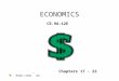 ECONOMICS CE.9A-12E Chapters 17 - 22 “Daddy’s Hands” (16)