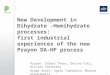 New Development in Dihydrate - Hemihydrate processes: first industrial experiences of the new Prayon DA-HF process Prayon: Tibaut Theys, Dorina Fati, Olivier