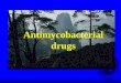 Antimycobacterial drugs. 1993 – WHO Epidemy of tuberculosis has started in the world, in the most countries it has spread far beyond control borders and
