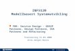 ICT INF5120 Modellbasert Systemutvikling F09: Service Design - GRASP Patterns, Design Patterns, SOA Patterns and Refactoring Forelesning 31.03.2008 Arne-Jørgen
