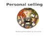 Personal selling Marketing Presentation by Group A10