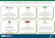 1 IFC’s Selected Agribusiness Investments in Grains Atera Bulgaria Equity: $21.6 million Expansion of advanced Terrafund, a company investing in agricultural