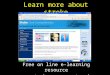 Learn more about stroke Free on line e-learning resource 