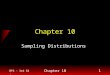 BPS - 3rd Ed. Chapter 101 Sampling Distributions