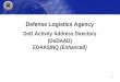 1 Defense Logistics Agency DoD Activity Address Directory (DoDAAD) EDAASINQ (Enhanced)