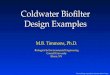 Recirculating Aquaculture Systems Short Course Coldwater Biofilter Design Examples M.B. Timmons, Ph.D. Biological & Environmental Engineering Cornell University