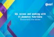 SQL access and working with ST_Geometry Functions Christian Wells & Ken Galliher