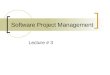 Software Project Management Lecture # 3. Outline Chapter 22- “Metrics for Process & Projects”  Measurement  Measures  Metrics  Software Metrics Process