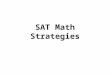 SAT Math Strategies. Regina Anderson, MSEd  Teacher & Guidance Counselor  20 + years experience  Has successfully taught & tutored all sections of