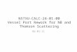 NSTXU-CALC-24-01-00 Vessel Port Rework for NB and Thomson Scattering 02-01-11