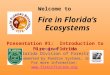 Fire in Florida’s Ecosystems A program of the Florida Division of Forestry Implemented by Pandion Systems, Inc. For more information: 