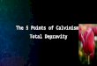 The 5 Points of Calvinism: Total Depravity. Brief Historical Review I. Augustine vs. Pelagius (early 400s AD): Dispute over original sin and free will