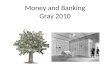Money and Banking Gray 2010. WHAT IS MONEY? ● money Any items that are regularly used in economic transactions or exchanges and accepted by buyers and