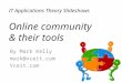 IT Applications Theory Slideshows By Mark Kelly mark@vceit.com Vceit.com Online community & their tools