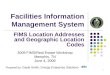 1 Facilities Information Management System FIMS Location Addresses and Geographic Location Codes 2009 FIMS/Real Estate Workshop Memphis, TN June 4, 2009